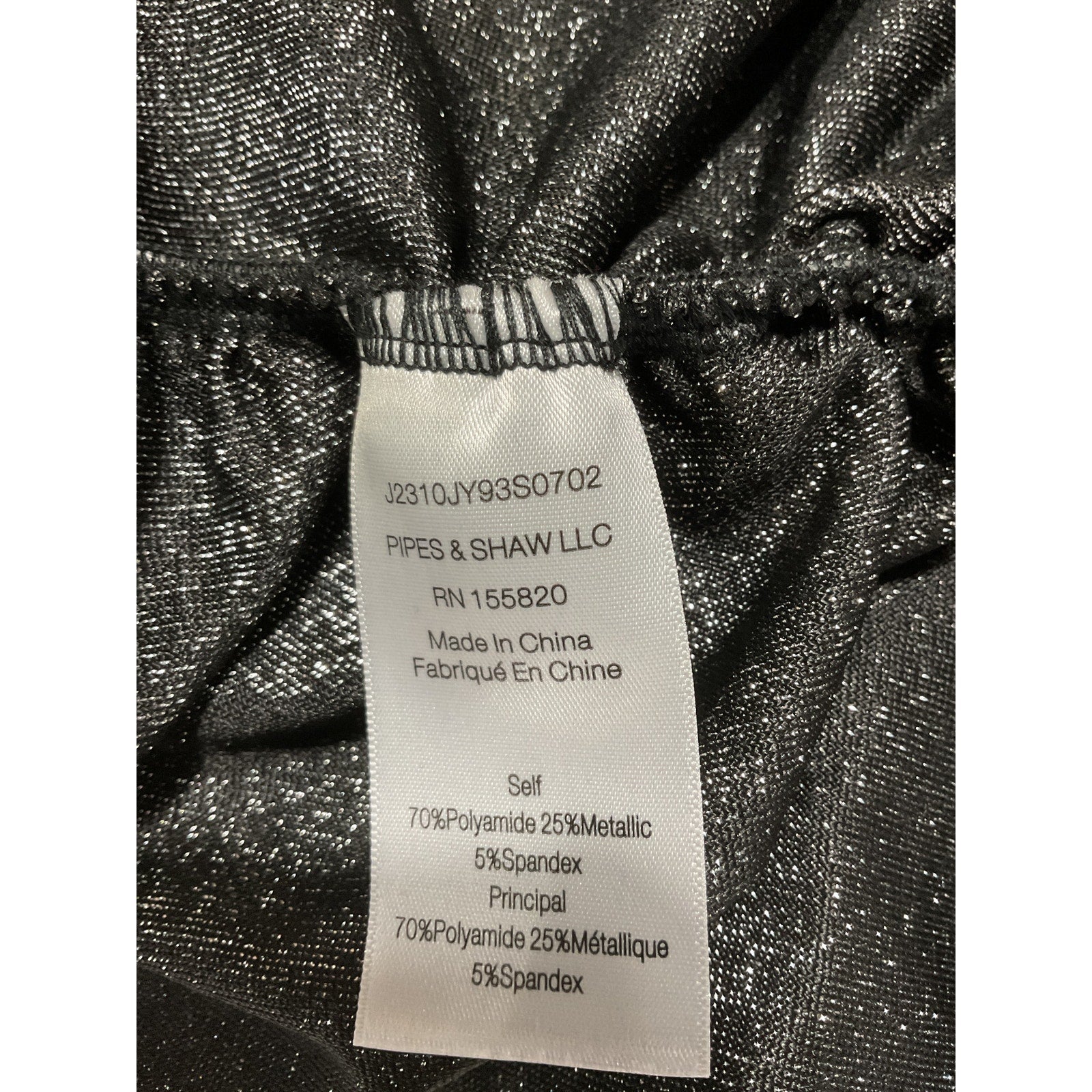 Veronica Beard 'Mylie' Black Mockneck Top Size S
