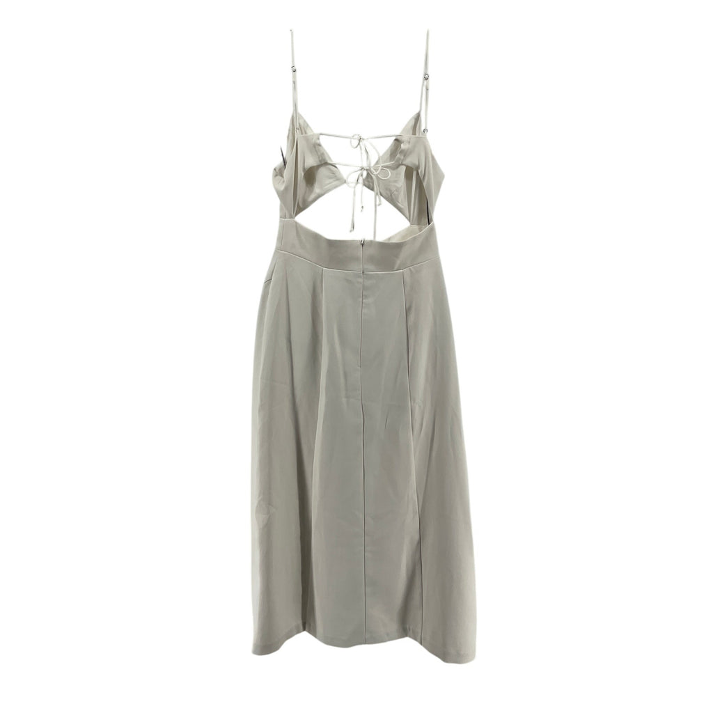 For Love & Lemons 'Natasha' Cream Polyester Midi Dress Size S