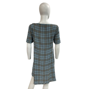 Marc Jacobs Wool Blend Tartan Dress - Size M