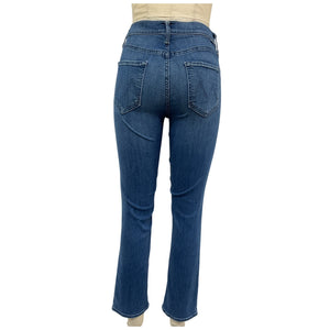 Mother Classic Blue Dazzler High Waist Ankle Straight Leg Denim Jeans Size 27
