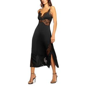 Ramy Brook Elegant Black Maren Slip Dress Size 2