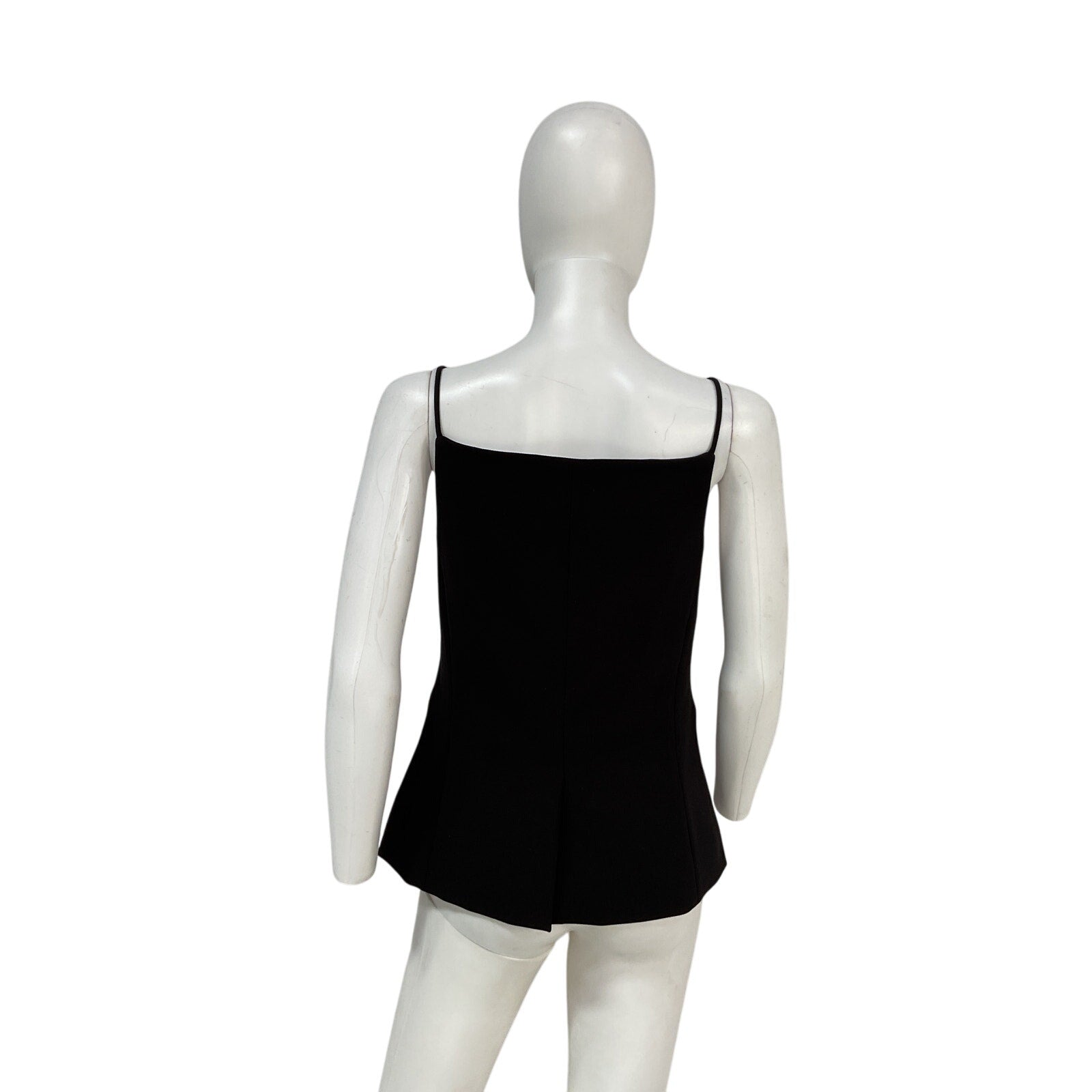 Staud 'Una' Black Polyester Top Size S