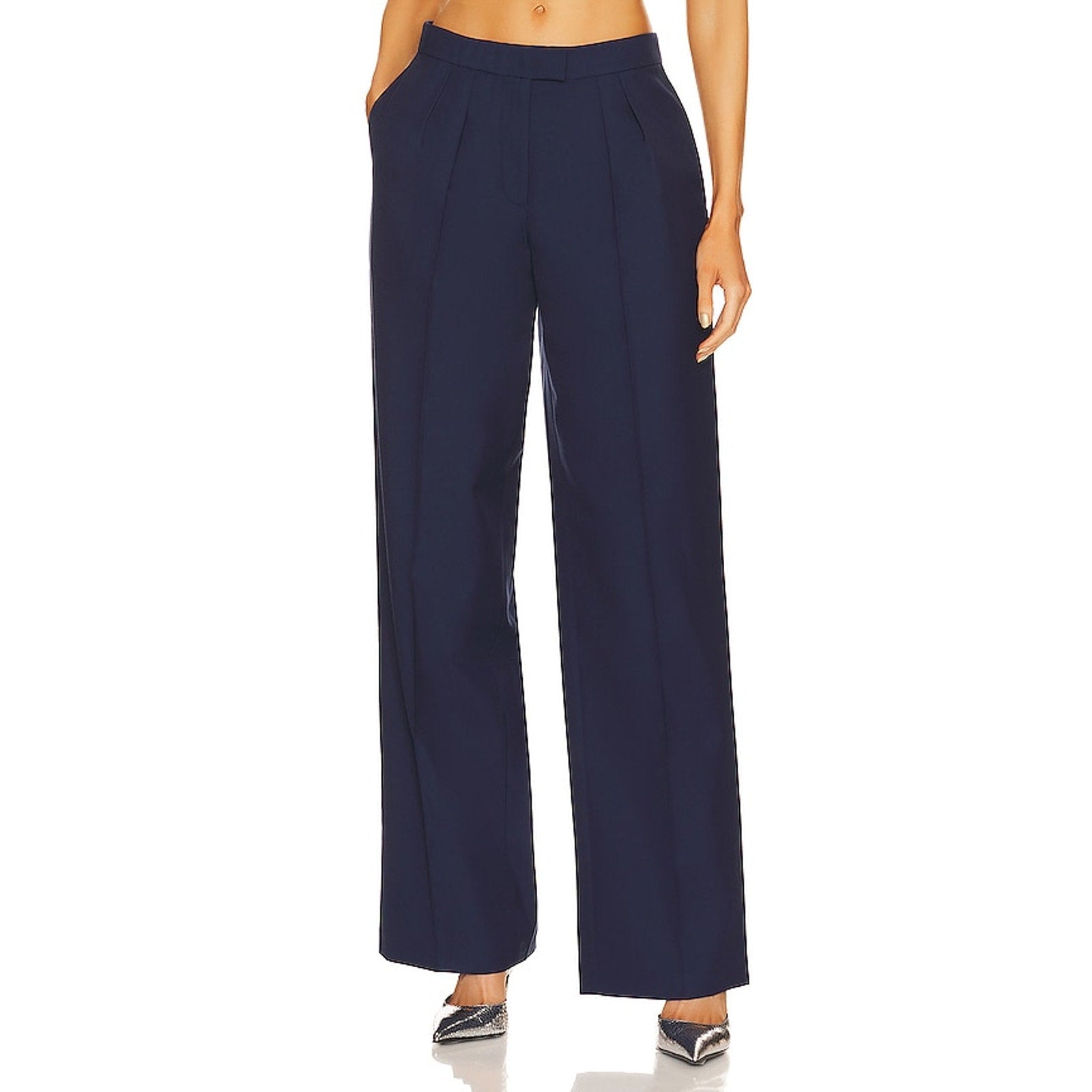 Aya Muse 'Mirus' Blue Polyester Pants Size XS - NWT
