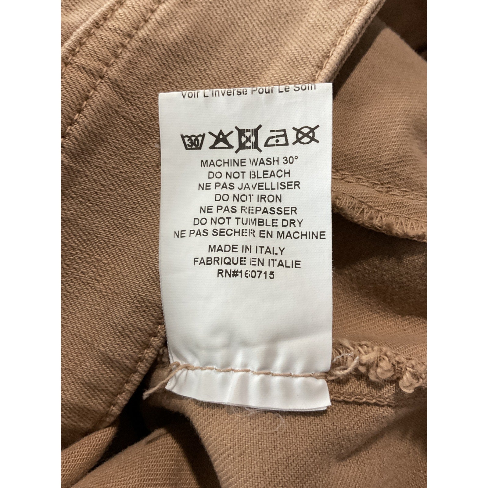 Retrofete 'Ada' Brown Jacket Size L