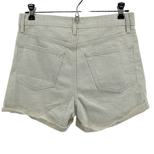 Frame Distressed Au Natural Heather Le Brigette Shorts Size 25