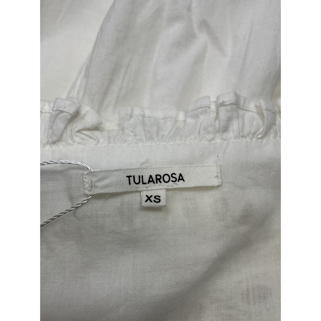Tularosa 'Lucy' Cream Cotton Maxi Dress Size XS