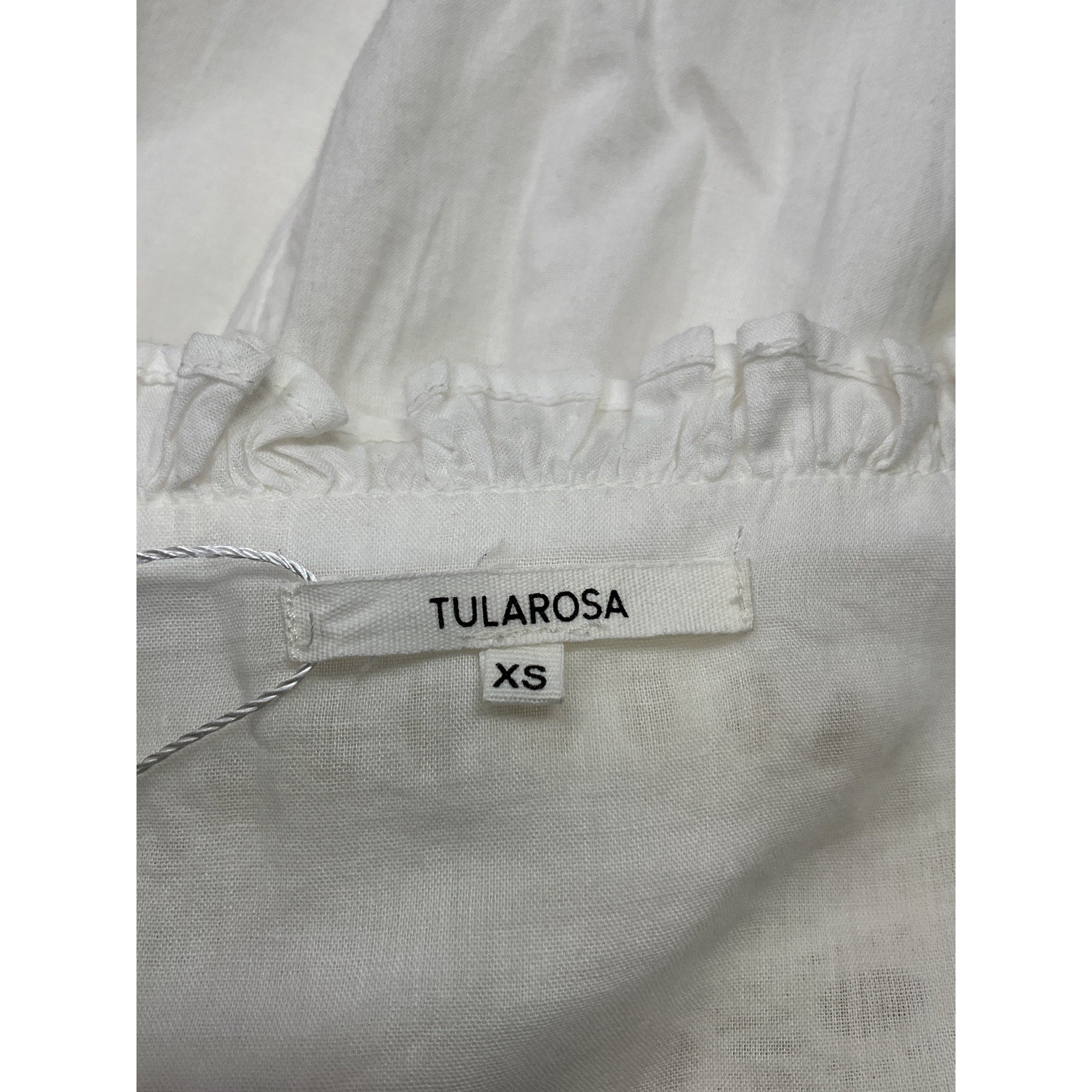Tularosa 'Lucy' Cream Cotton Maxi Dress Size XS