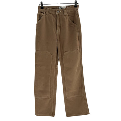 Reformation Structured Soft Coffee Harrison Carpenter Pants Size 24