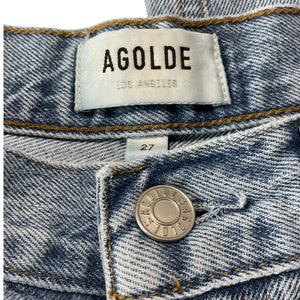 Agolde Classic Blue Riley Denim Jeans Size 27