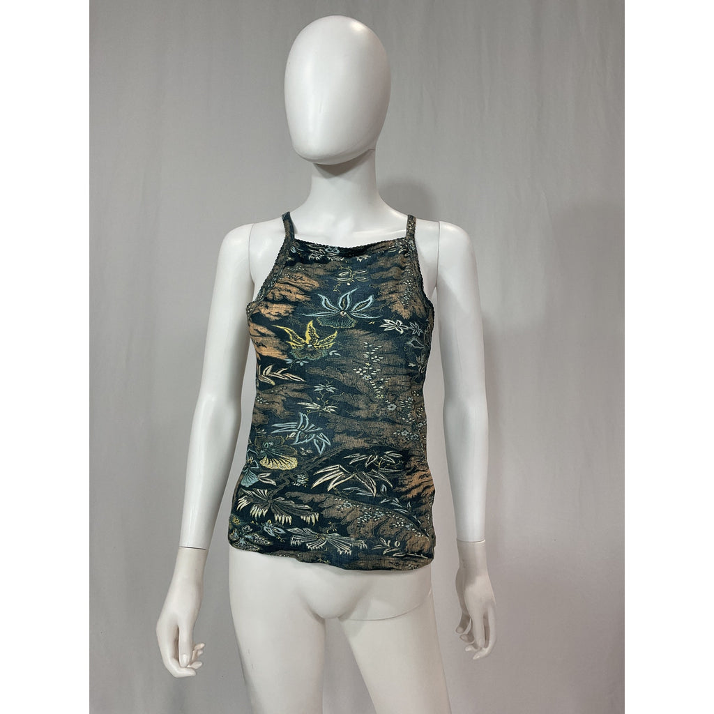 Ulla Johnson 'Sidney' Blue Cami Top Size XS