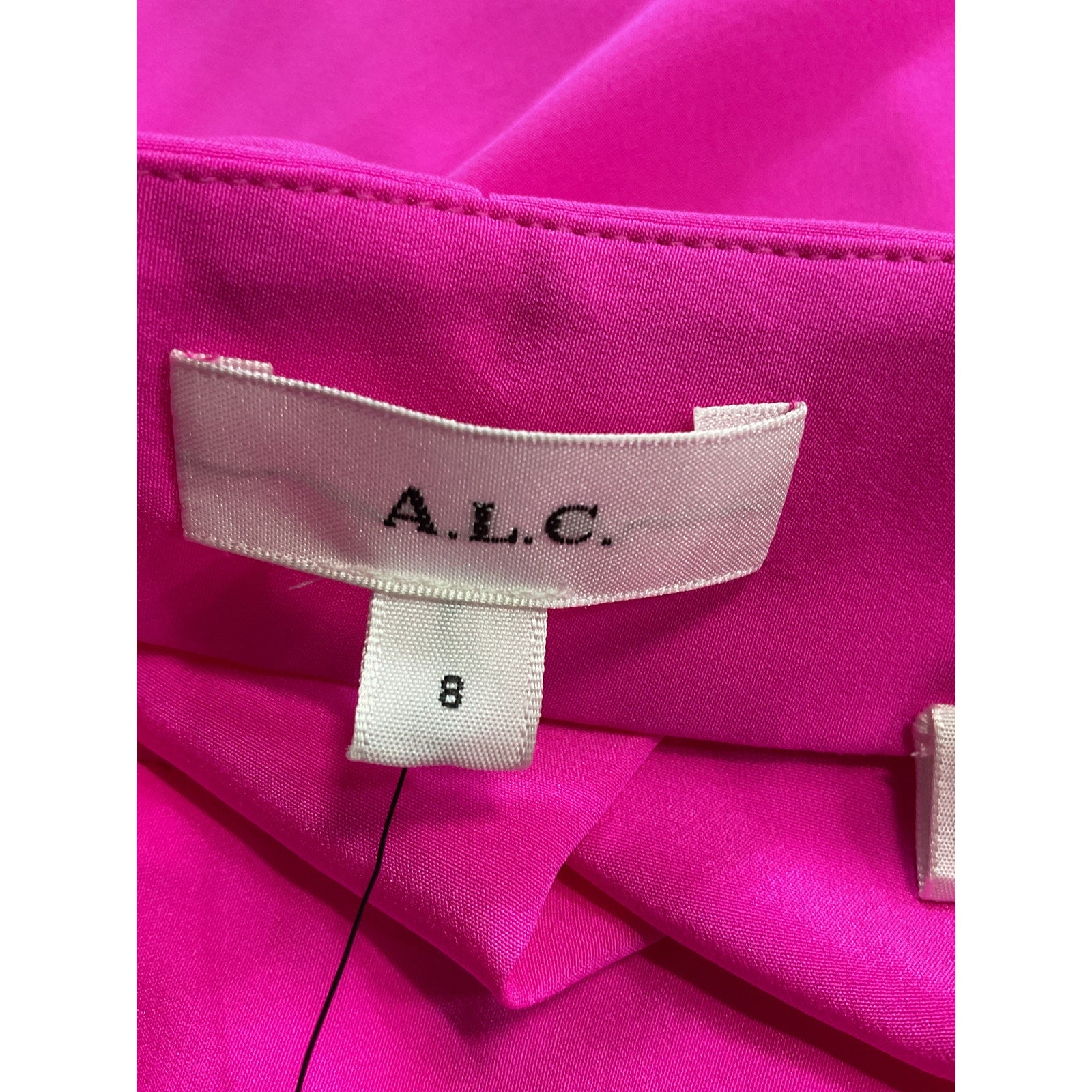 A.L.C. 'Erin' Pink Mockneck Crepe Top Size 8 - NWT
