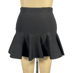 A.L.C. Flounce Black Eliza Skirt Size S