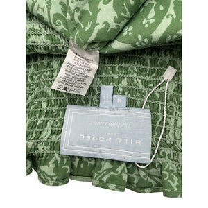 Hill House Home Smocked Green Ellie Nap Dress Size M