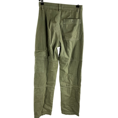 Reformation High Rise Green Bailey Utility Pants Size 23