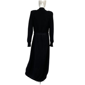 Ser.O.Ya Ribbed Black Amanda Sweater Dress Size XS