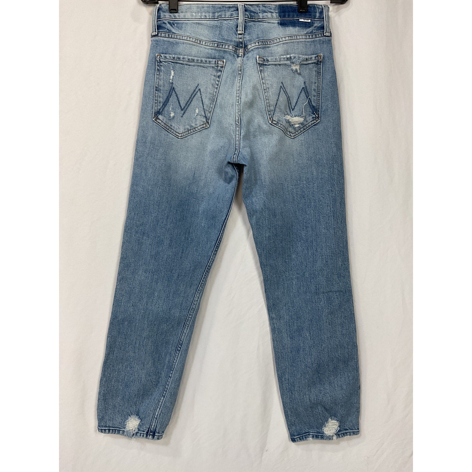 Mother 'The Tomcat' Blue Cotton The Confession Jean Size 28