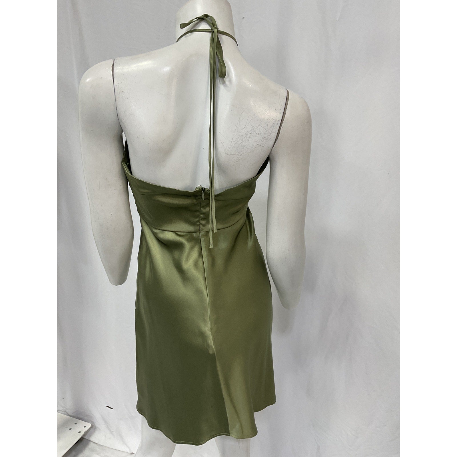 Reformation 'Sorrentine' Green Silk Dress Size 2