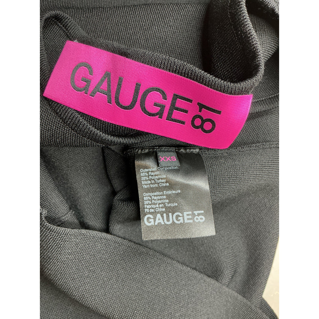 Gauge81 Ssense Black Exclusive Black Rhonda Minidress Size XXS
