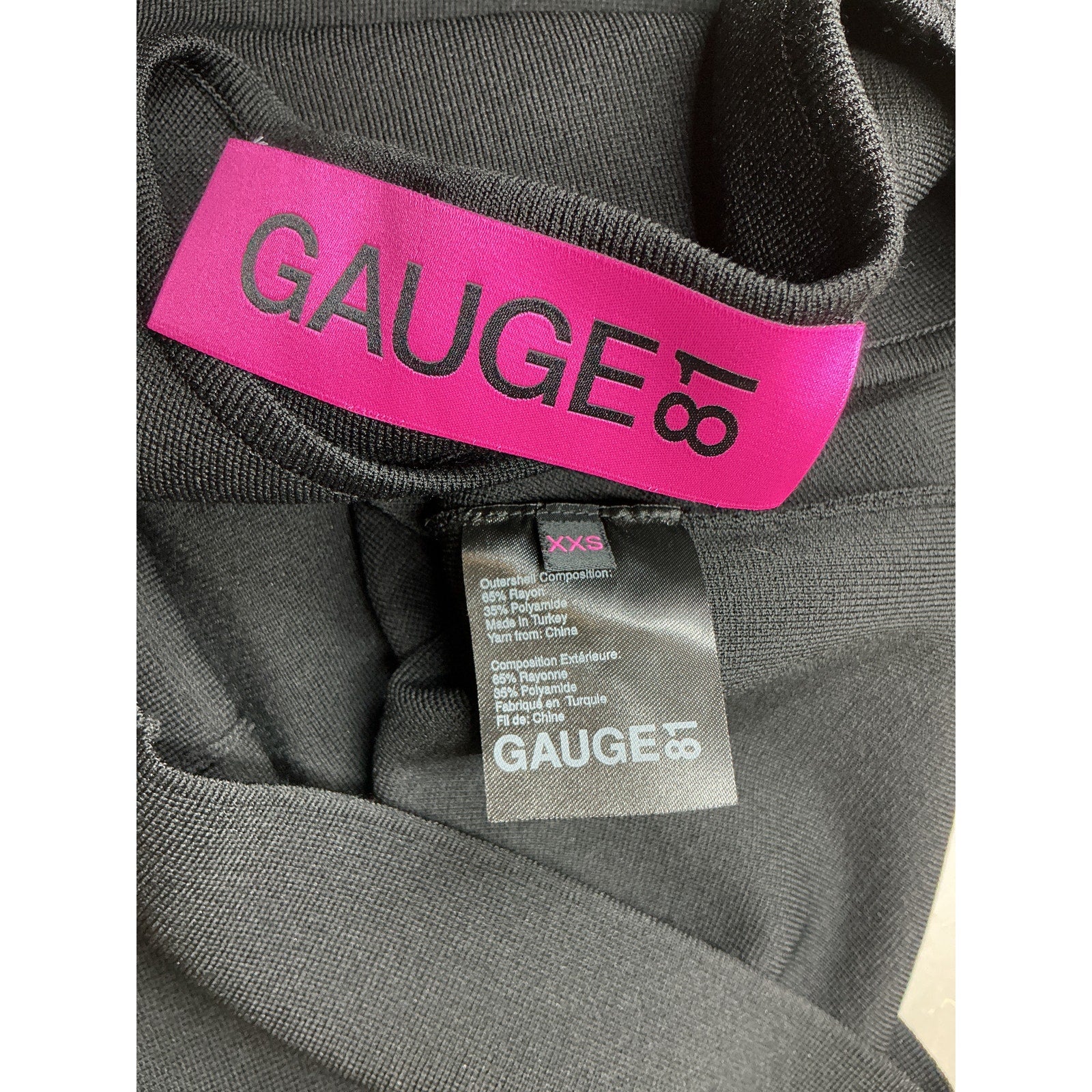 Gauge81 Ssense Black Exclusive Black Rhonda Minidress Size XXS