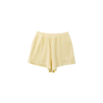 Sporty & Rich Cream Cotton Src Terry Short Size M