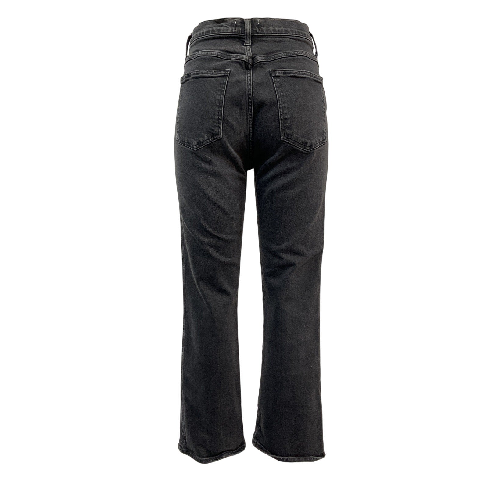 Agolde Pinch Waist High Rise Black Kick Flare Denim Jean Size 29