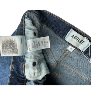 Agolde Wide Leg Blue Ren Denim Jeans Size 26