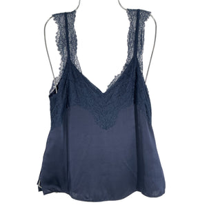 Cami Nyc Lace Trimmed Blue Brandice Camisole Size XXS