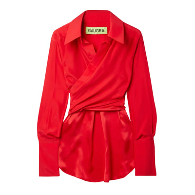 Gauge81 Silk Red Sabinas Size 4 US / EU 36 Shirt