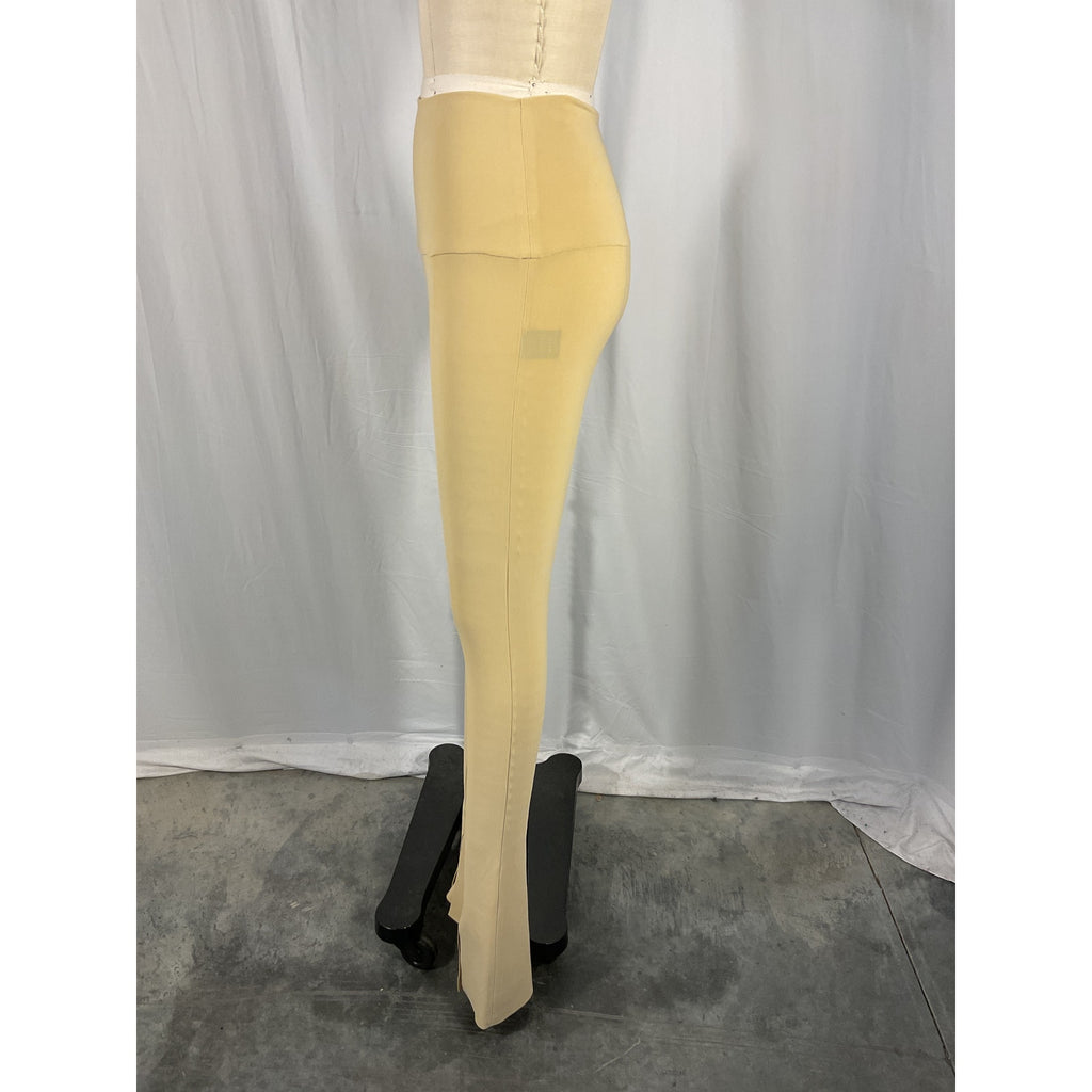 Norma Kamali 'Spat' Tan Jersey Leggings Size XXS