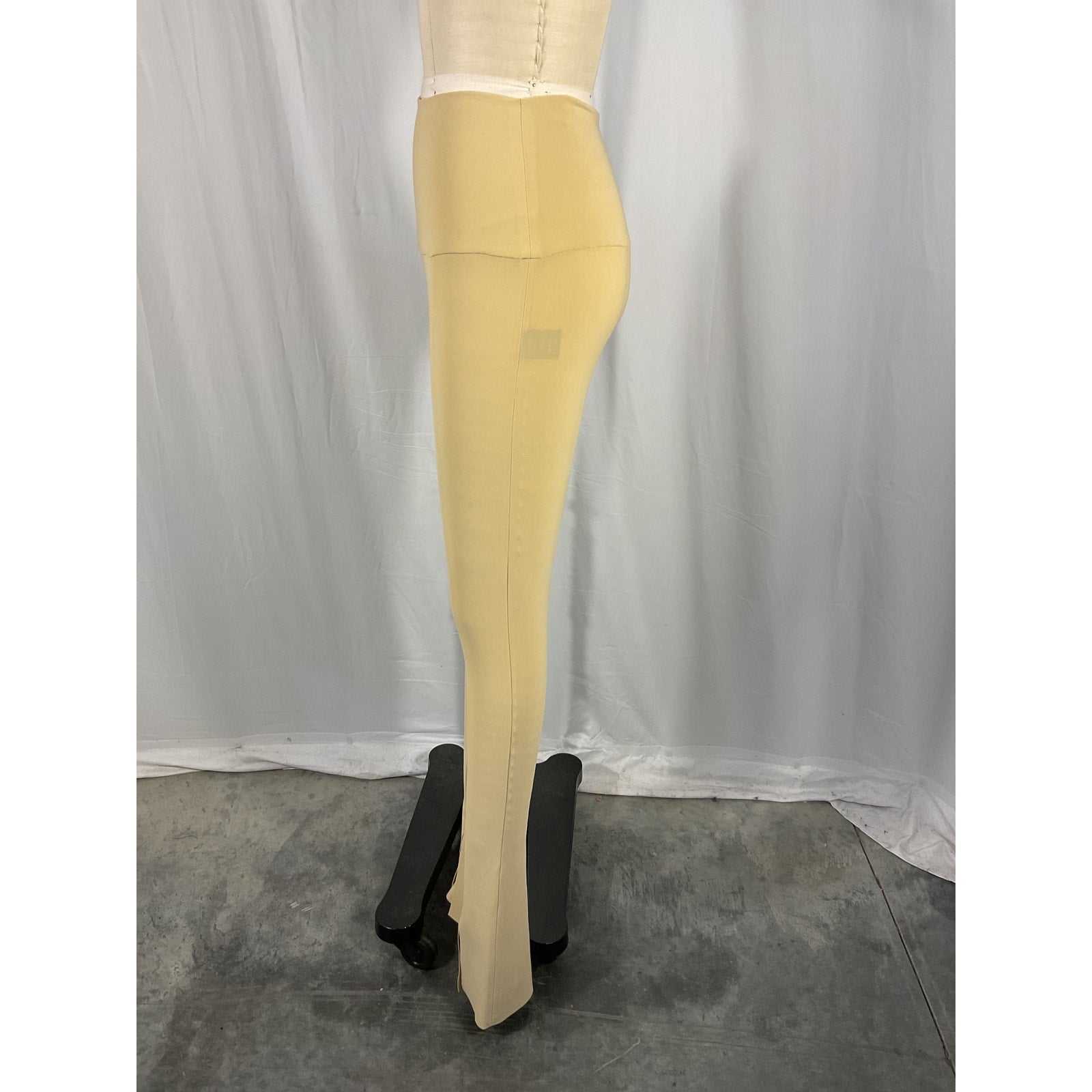 Norma Kamali 'Spat' Tan Jersey Leggings Size XXS