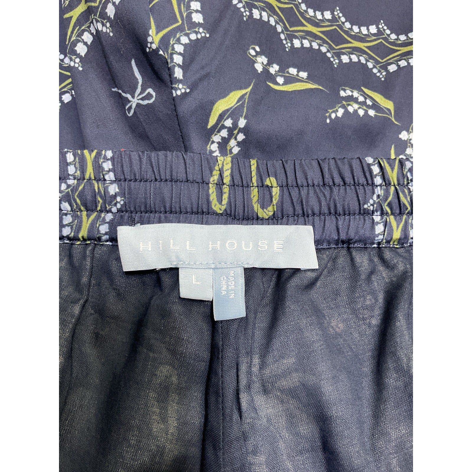 Hill House Home 'The Leo' Blue Cotton Short Size L