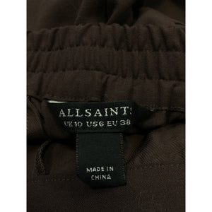 Allsaints 'Aleida' Black Tri Trouser Size 6