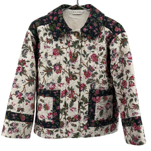 Rhode Quilted Macadamia Morlaix Fleur Emil Jacket Outerwear Size S