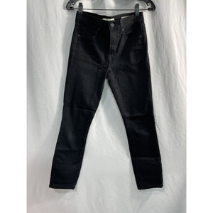 Nili Lotan 'Jonas' Black Skinny Leg Denim Jean Size 25