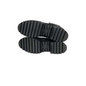 Louis Vuitton 'Laureate' Black Leather Platform Desert Boot Size 6.5