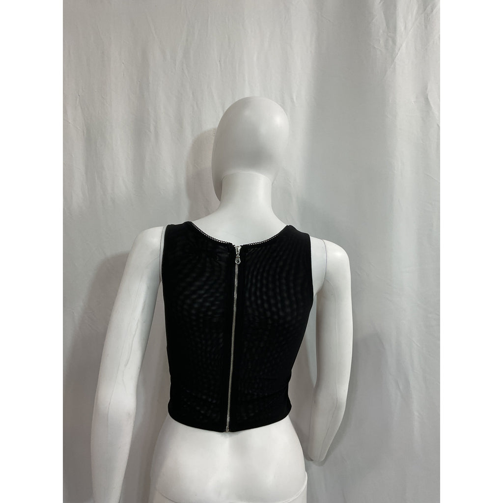 Miaou 'Campbell' Black Corset Size XS