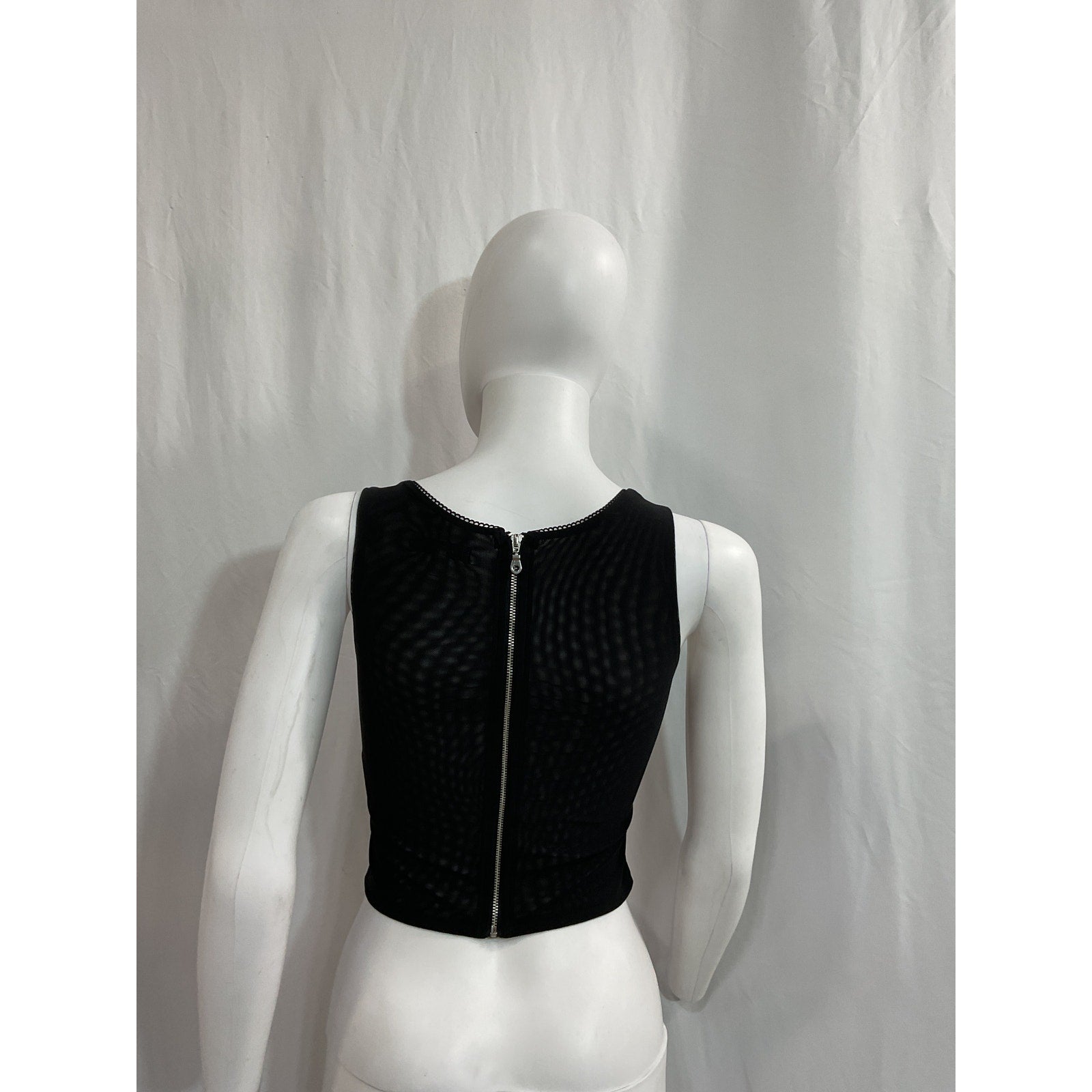 Miaou 'Campbell' Black Corset Size XS