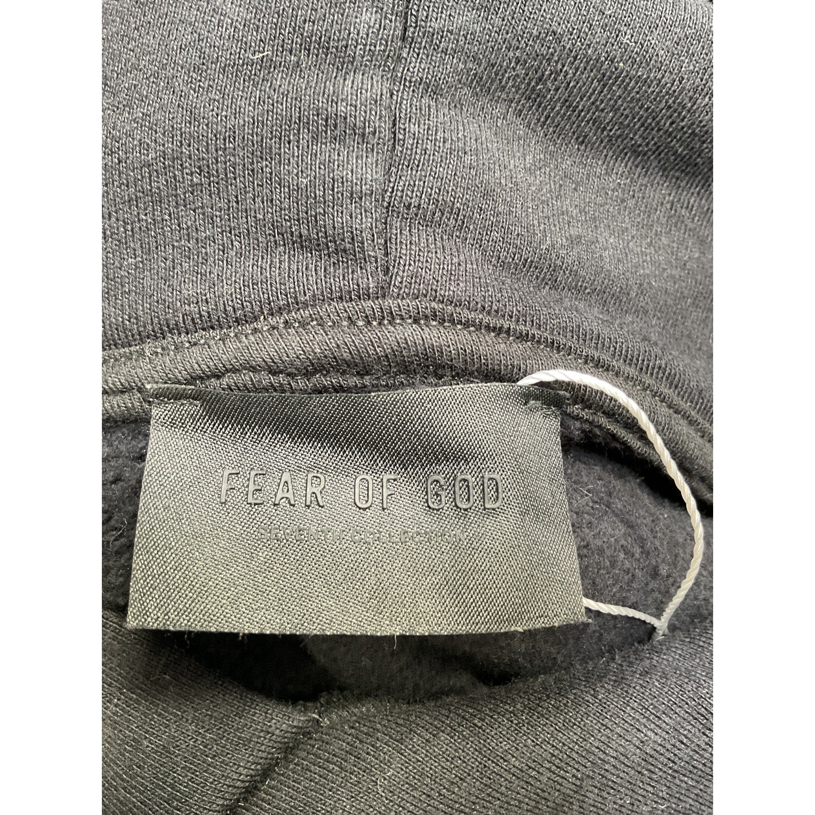 Fear Of God 'Baseball' Black Cotton Hoodie Size M