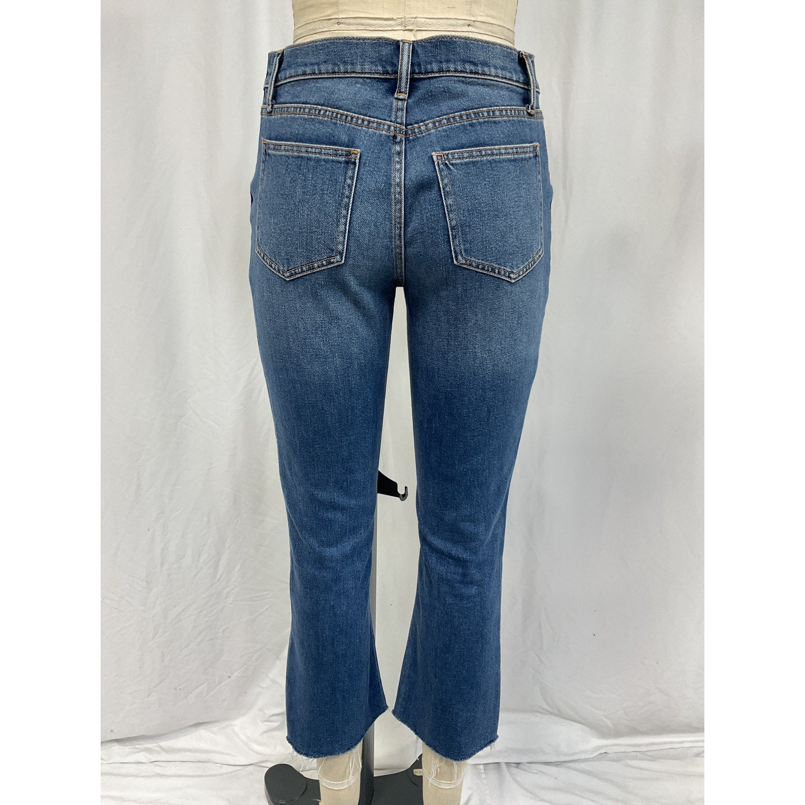Hatch The Crop Blue Cotton Maternity Denim Jean Size 26