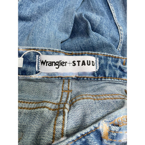 Staud Classic Blue Straight Cut Denim Jeans Size 28