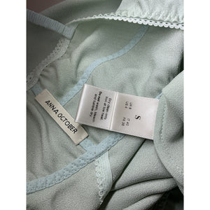Anna October Elegant Mint Georgina Maxi Dress Size S