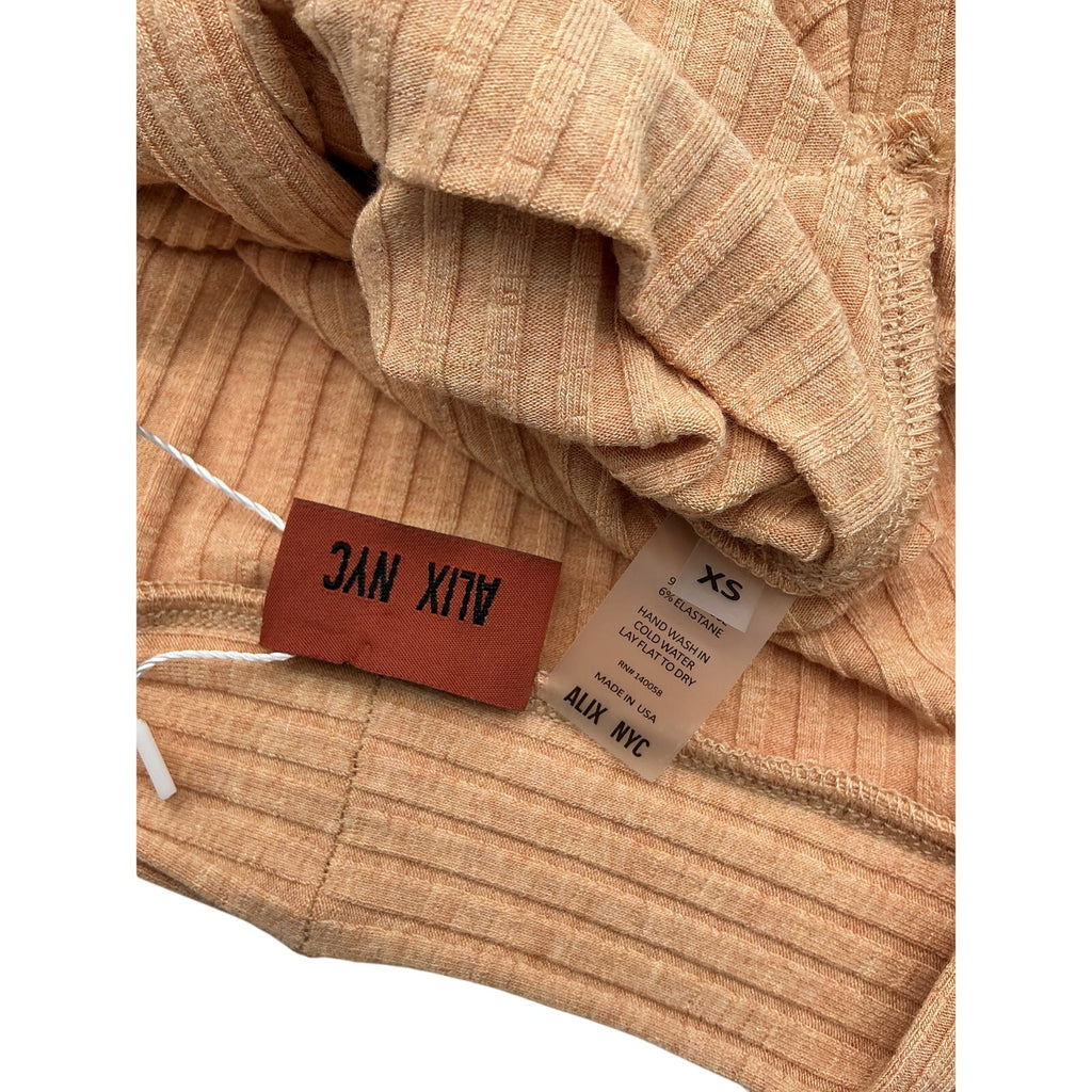 Alix Nyc 'Inez' Beige Viscose Top Size XS