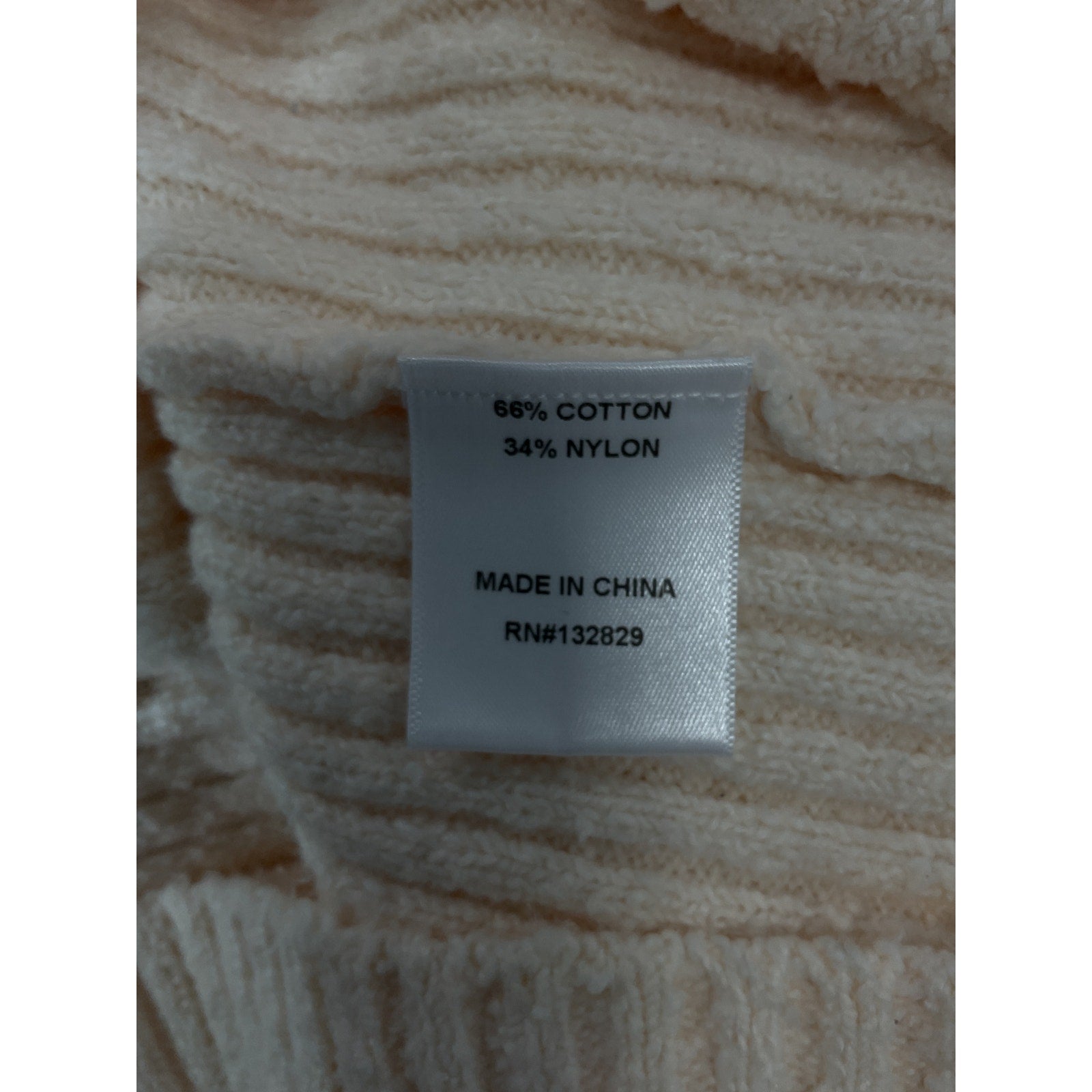 L'Academie 'Namir' White Off Shoulder Sweater Size S