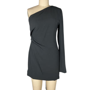 Rag & Bone Elegant Black Neeva Japanese Crepe Dress Size 4