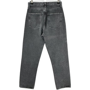 Agolde Classic Black 90s Pinch Waist Denim Jeans Size 27