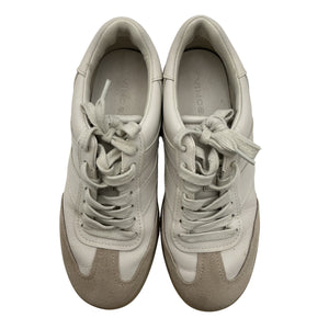 Vince 'Oasis' White Leather Low Profile Sneaker Size 6.5