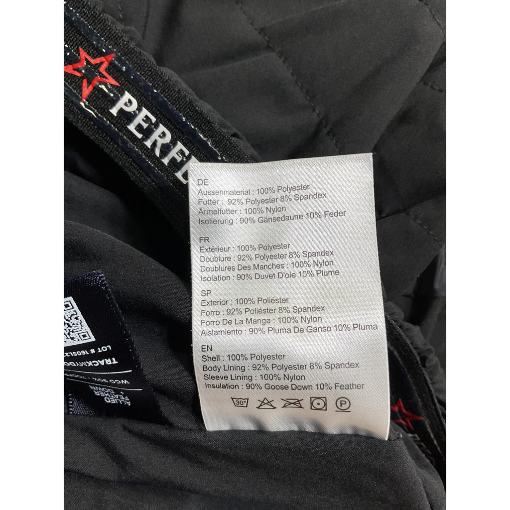 Perfect Moment 'Nevada' Black Polyester Duvet Jacket Size XS