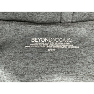 Beyond Yoga Sleek Black Spacedye Impress Midi Dress Size S