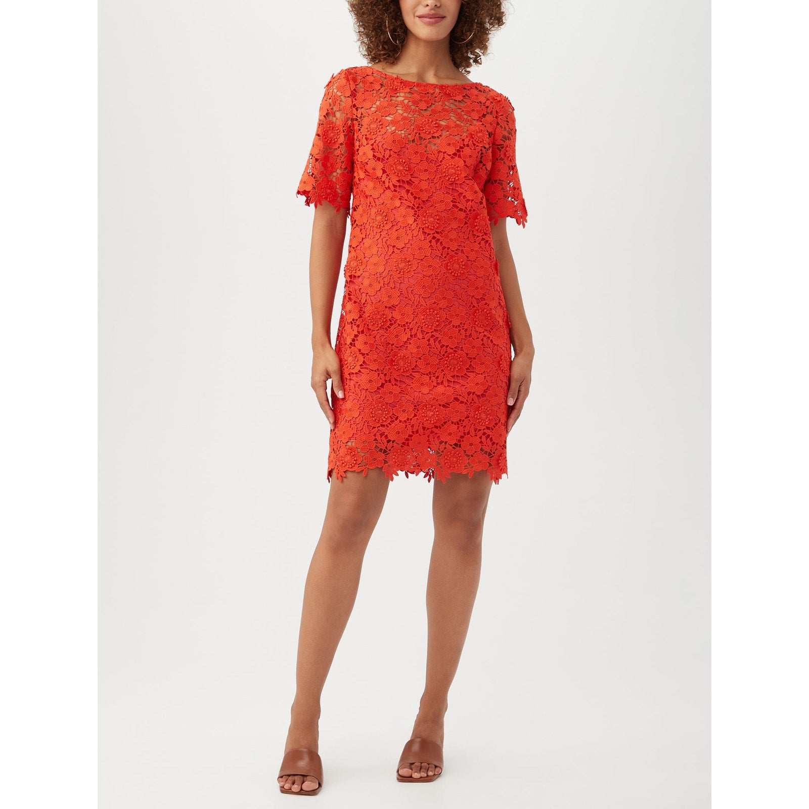 Trina Turk 'Sun' Red Polyester Dress Size 6 - NWT