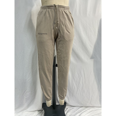 Pangaia Track White Cotton Pants Size XXS